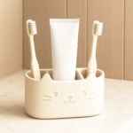 Kitty Toothbrush Holder – Fun Bathroom Organizer