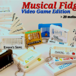 Musical Fidget – Video Game & Anime Edition Desk Toy Keychain